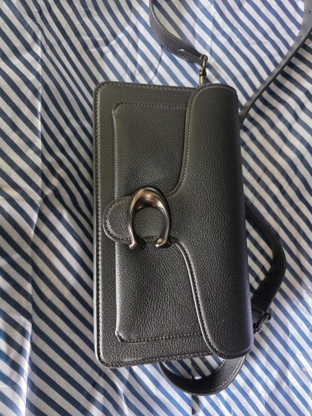 Brand New All Black Coach Tabby w/o tags